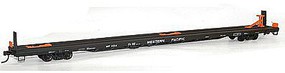 Accurail 89' TOFC Intermodal Flatcar Kit 3-Pack, Western Pacific HO Scale Model Train Freight Car #8956