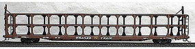 Accurail Tri-Level Open Auto Rack TTX Data Only (Mineral Red) HO Scale Model Train Freight Car #9398