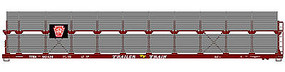 Accurail 89' Partially Enclosed Bi-level Auto Rack Kit Penn RR HO Scale Model Train Freight Car #9404