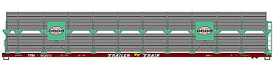 Accurail 89 Partially Enclosed Bi-level Auto Rack Kit NY HO Scale Model Train Freight Car #9405