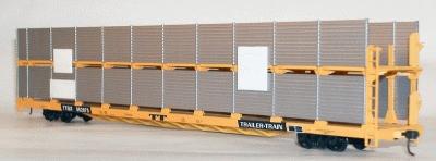 Accurail 89 Bi-Level Partially-Enclosed Auto Rack Data Only TTX HO Scale Model Train Freight Car #9495