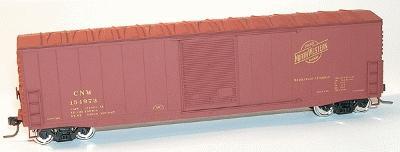 Accurail 50AAR Welded Steel Boxcar Kit Chicago & Northwestern HO Scale Model Train Freight Car #95710