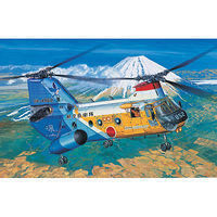 Academy Kawasaki KV-107-II-5 JASDF 50th Anniversary Plastic Model Helicopter Kit 1/48 Scale #12205 Academy Kawasaki KV-107-II-5 JASDF 50th Anniversary Plastic Model Helicopter Kit 1/48 Scale #12205
