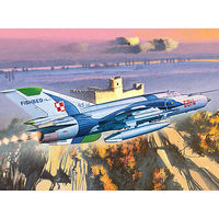 MIG-21MF Polish Air Force Plastic Model Airplane Kit 1/48 Scale #12224