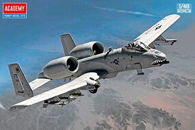 Academy A10C Thunderbolt II USAF 75th FS Flying Tigers Fighter Model Airplane 1/48 Scale #12348