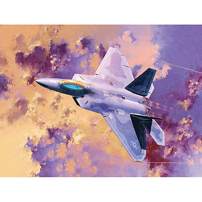 Academy F-22A Raptor Plastic Model Airplane Kit 1/72 Scale #12423