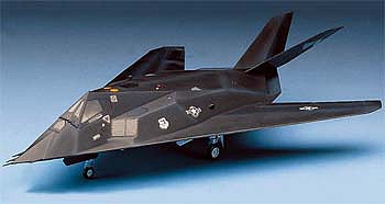 Academy 1/72 Stealth Attacker F-117A Nighthawk Plastic Scale Model Kit F-117 