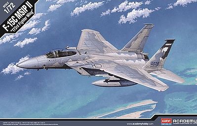 Academy F15C MSIP II Tactical Fighter Plastic Model Airplane Kit 1/72 Scale #12506