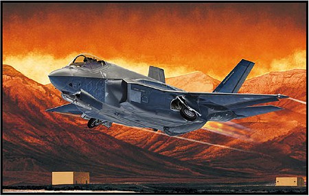 Academy F35A Seven Nation AF Lightning II Aircraft Plastic Model Airplane Kit 1/72 Scale #12561