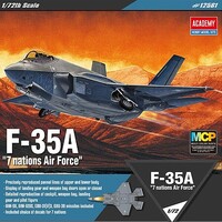 Academy F35A Seven Nation AF Lightning II Aircraft