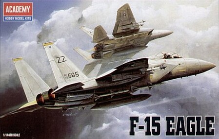 Academy F-15 Eagle Plastic Model Airplane Kit 1/144 Scale #12609