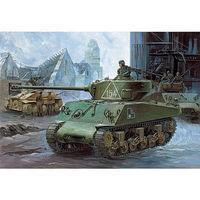 Academy M4A2 Sherman Tank Russian Army Plastic Model Military Vehicle Kit 1/35 #13010 Academy M4A2 Sherman Tank Russian Army Plastic Model Military Vehicle Kit 1/35 #13010