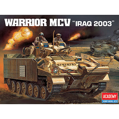 Academy Warrior MCV Iraq 2003 Combat Vehicle Plastic Model Military Vehicle Kit 1/35 #13201