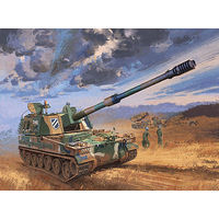 Academy ROK Army K9 Self-Propelled Howitzer Plastic Model Military Vehicle Kit 1/35 #13219