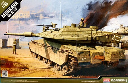 Academy Merkava MK IV LIC Low Intensity Conflict Plastic Model