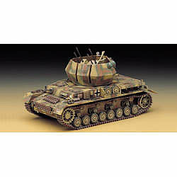 Academy Wirbelwind Quad 20mm Tank Plastic Model Military Vehicle Kit 1/35 #13236