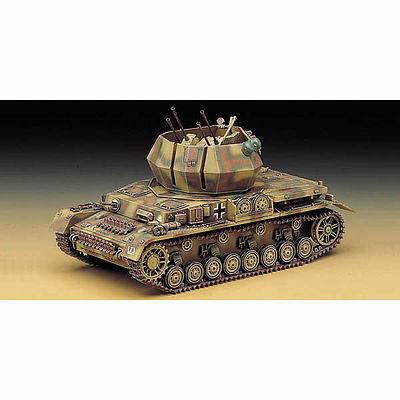 Academy Flakpanzer IV Wirbelwind Quad 20mm Tank Plastic Model Military Vehicle Kit 1/35 #1333