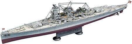 Academy Graf Spee Pocket Battleship Plastic Model Battleship Kit 1/350 Scale #14103