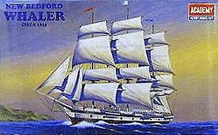 Academy Bedford Whaler Plastic Model Sailing Ship Kit 1/200 Scale #14204