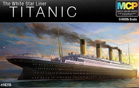 Revell-Germany RMS Titanic Easy Click Plastic Model Ship Kit 1/600 Scale  #05498