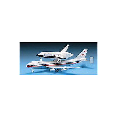 Academy Space Shuttle & B747 Carrier Aircraft Space Program Plastic Model Kit 1/288 Scale #1640
