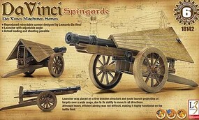 Academy DaVinci Spingarde Field Artillery Gun Science Engineering Kit #18142