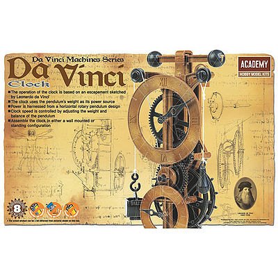 ACADEMY MODELS da Vinci Clock ACD18150 