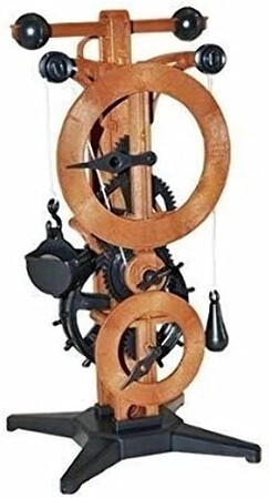 18157 DA VINCI FLYING PENDULUM CLOCK