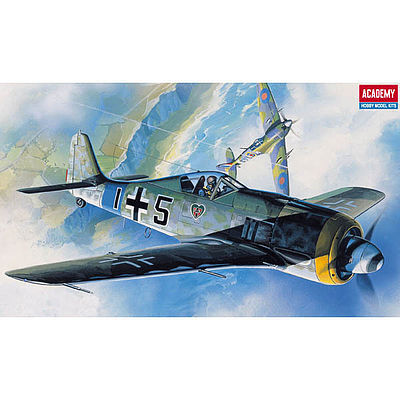 Academy Focke-Wulf Fw190A Plastic Model Airplane Kit 1/72 Scale #2120