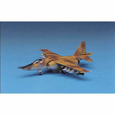 Academy Sukhoi Su-25 Frogfoot Plastic Model Airplane Kit 1/144 Scale #4439