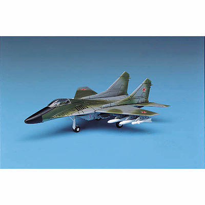 Academy Mig29 Fulcrum Fighter Plastic Model Airplane Kit 1/144 Scale #4441