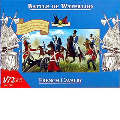 Accurate-Figures French Cavalry Waterloo Plastic Model Military Figure 1/72 Scale #7212