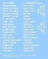Archer US Vehicle Nicknames Plastic Model Vehicle Stencil 1/35 Scale #35200 Archer US Vehicle Nicknames Plastic Model Vehicle Stencil 1/35 Scale #35200