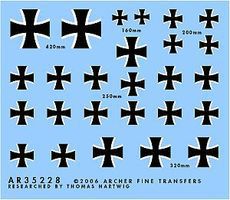 Archer Modern German National Insignia 1985-Present Plastic Model Vehicle Decal 1/35 Scale #35228 Archer Modern German National Insignia 1985-Present Plastic Model Vehicle Decal 1/35 Scale #35228
