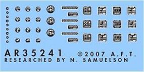 Archer Jeep Instruments & Placards for TAM Plastic Model Vehicle Decal 1/35 Scale #35241 Archer Jeep Instruments & Placards for TAM Plastic Model Vehicle Decal 1/35 Scale #35241