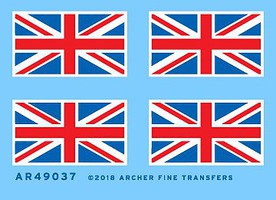 Archer 1/48 British Flags (2) Archer 1/48 British Flags (2)