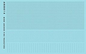 Archer Surface Details- .008'' (.2mm) Dia. Rivets Plastic Model Vehicle Stencil No Scale #88014 Archer Surface Details- .008'' (.2mm) Dia. Rivets Plastic Model Vehicle Stencil No Scale #88014