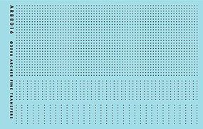 Archer Surface Details- .014'' (.36mm) Dia. Rivets Plastic Model Stencil No Scale #88016 Archer Surface Details- .014'' (.36mm) Dia. Rivets Plastic Model Stencil No Scale #88016
