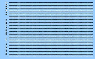 Archer Surface Details- .025 (.64mm) Arc Weld Beads Plastic Model Stencil No Scale #88018