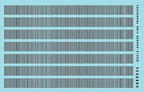 Archer Surface Details 14'' Railroad Louvers O Scale Model Railroad Stencil #88036 Archer Surface Details 14'' Railroad Louvers O Scale Model Railroad Stencil #88036