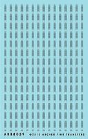 Archer Surface Details- HO Scale 6'' (152mm) Louvers Plastic Model Vehicle Stencil #88039 Archer Surface Details- HO Scale 6'' (152mm) Louvers Plastic Model Vehicle Stencil #88039