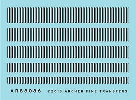 Archer Surface Details Railroad Louver Mix O Scale Model Railroad Stencil #88086 Archer Surface Details Railroad Louver Mix O Scale Model Railroad Stencil #88086