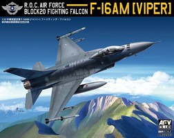 AFVClub F16AM Block 20 Viper ROC Air Force Aircraft Plastic Model Airplane Kit 1/32 Scale #32s03