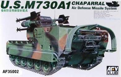 AFVClub US M730A1 Chaparral Plastic Model Military Vehicle Kit 1/35 Scale #35002