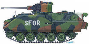 AFVClub YPR765A1 PRI SFOR Armored Infantry Command Vehicle Plastic Model Tank Kit 1/35 #35119 AFVClub YPR765A1 PRI SFOR Armored Infantry Command Vehicle Plastic Model Tank Kit 1/35 #35119