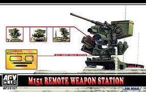 AFVClub M151 Remote Weapon Station Plastic Model Artillery Kit 1/35 Scale #35157 AFVClub M151 Remote Weapon Station Plastic Model Artillery Kit 1/35 Scale #35157