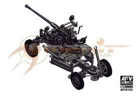 AFVClub Bofors 40mm Anti-Aircraft M1 Gun Plastic Model Artillery Kit 1/35 Scale #35163
