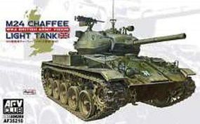 AFVClub M24 Chaffee WWII British Plastic Model Military Vehicle Kit 1/35 Scale #35210