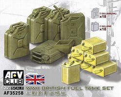 AFVClub WWII British Fuel Tank Set Plastic Model Military Diorama 1/35 Scale #35258 AFVClub WWII British Fuel Tank Set Plastic Model Military Diorama 1/35 Scale #35258