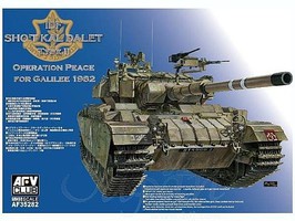 AFVClub Sho't Kal Dalet Type II IDF Tank Plastic Model Tank Kit 1/35 Scale #35282